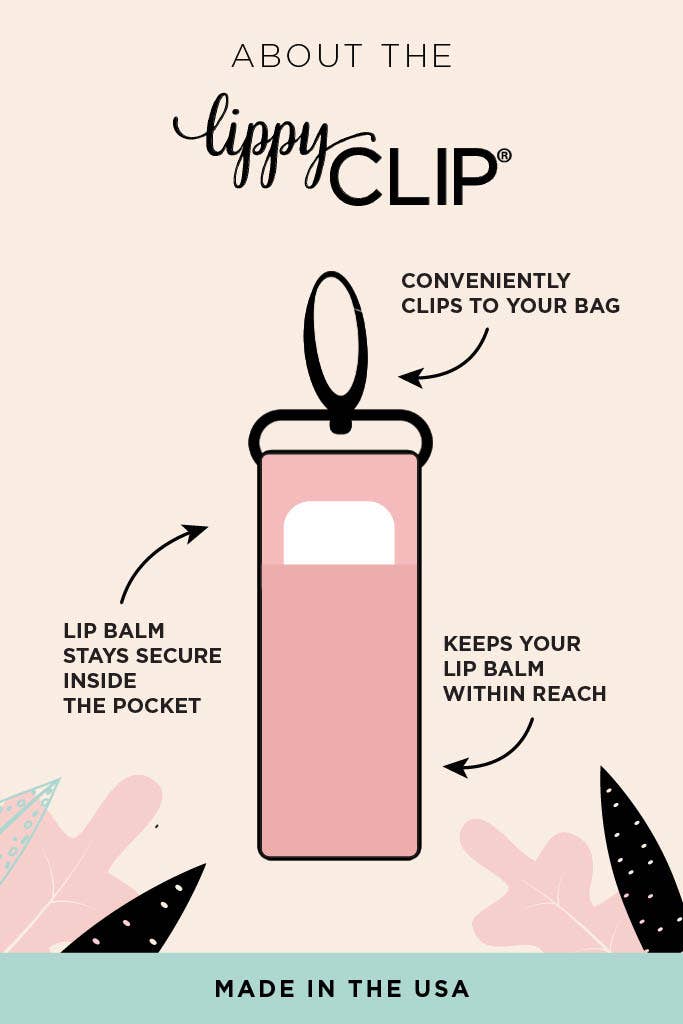 Softball LippyClip® Lip Balm Holder for Chapstick