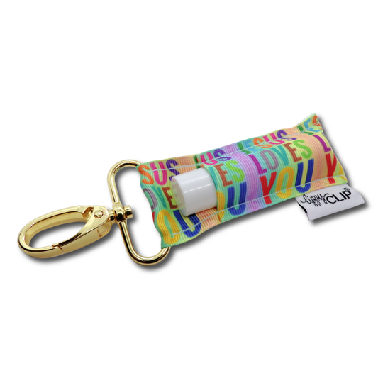 Jesus Loves You LippyClip® Lip Balm Holder for Chapstick