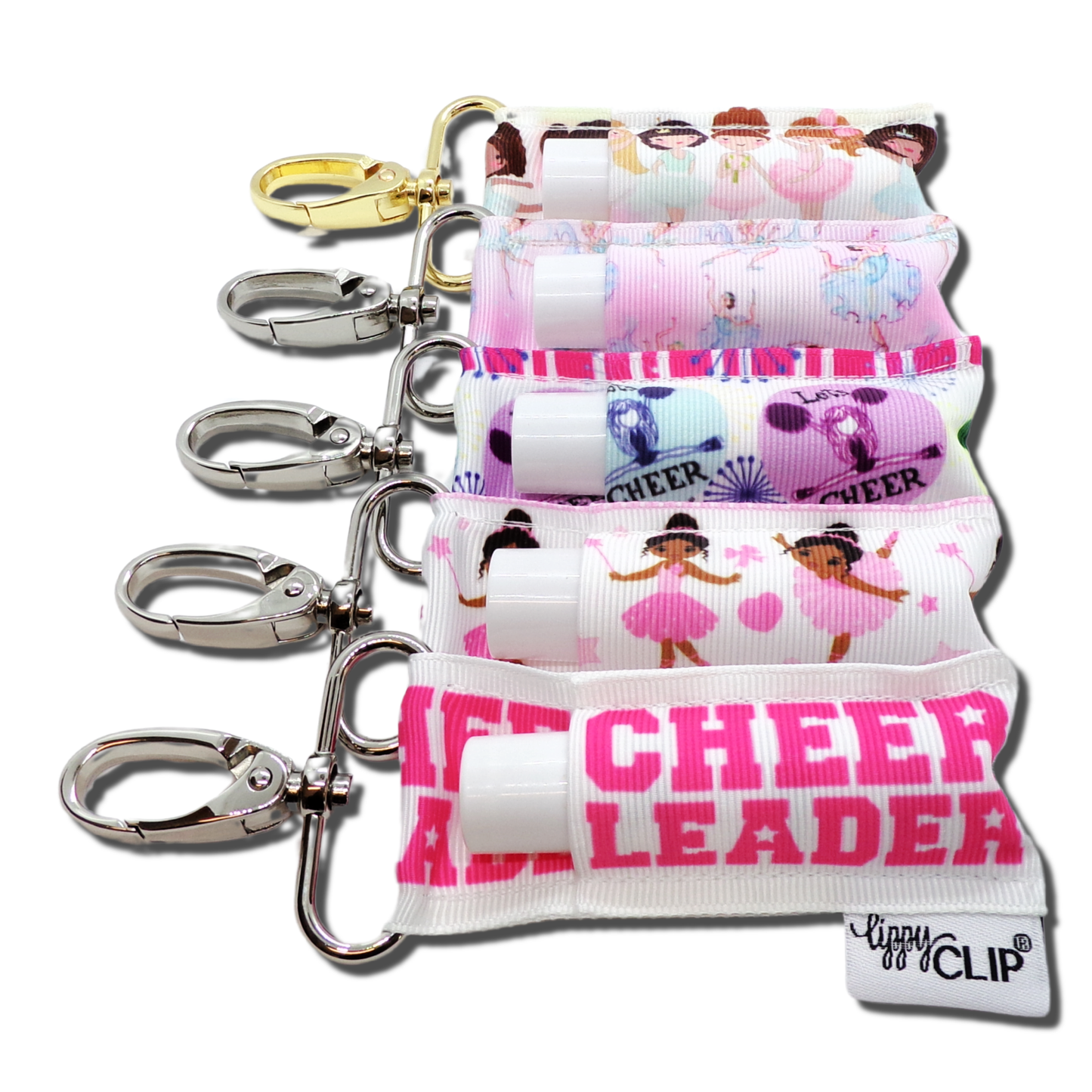Cheerleader LippyClip® Lip Balm Holder for Chapstick