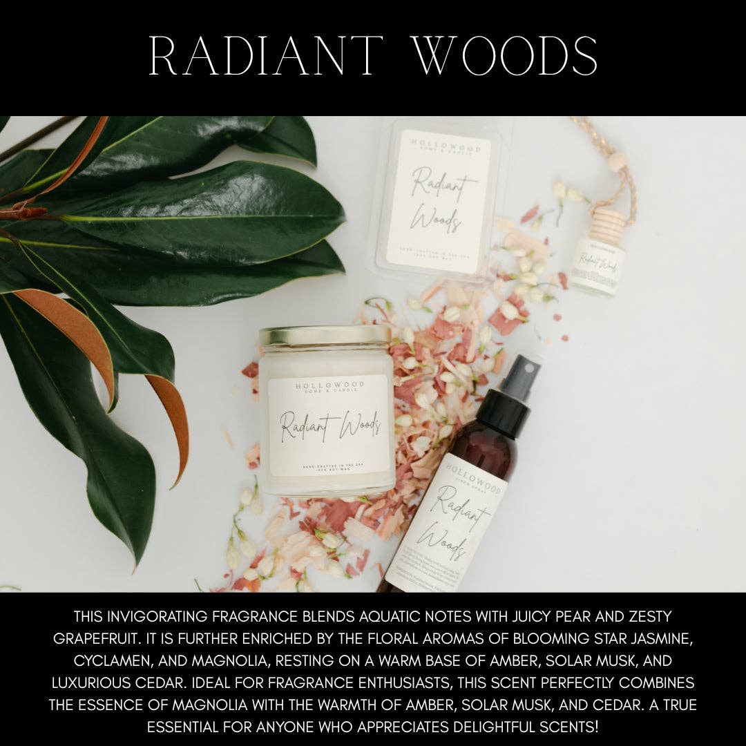 RADIANT WOODS | SPRING | 4 OZ | LINEN SPRAY