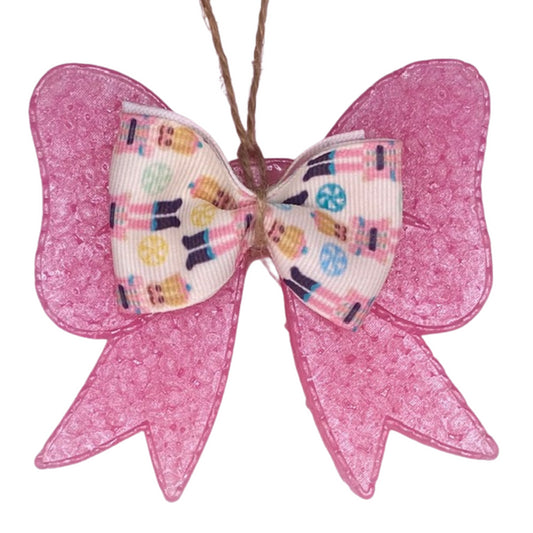 Nutcracker Bow Freshie - Sweet Elegance
