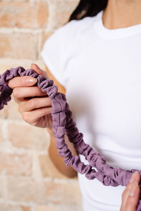 Andi Chunky Purple Lanyard: Dark Purple