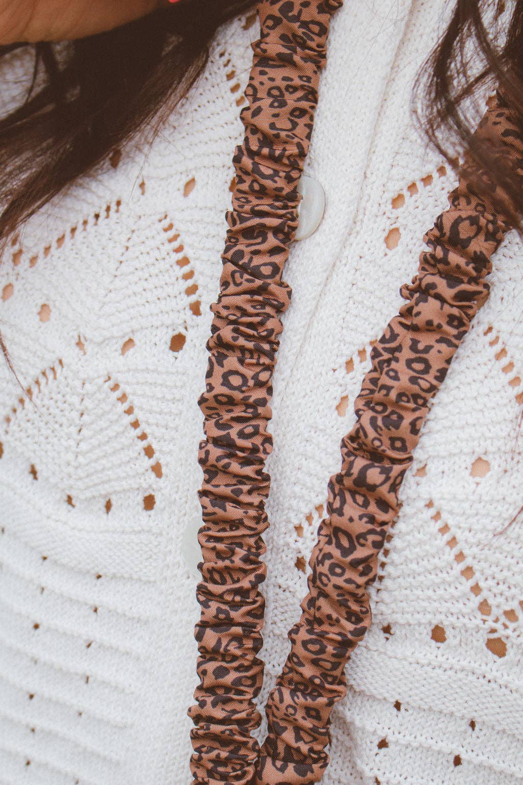 Andi Spotted Leopard Lanyard