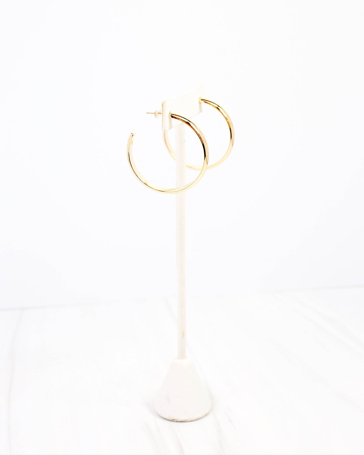 Caroline Hill Edison Gold Hoop Earrings