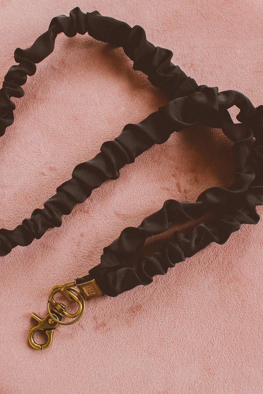 Andi Black Luxe Lanyard