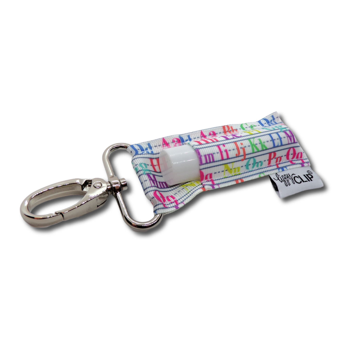 Alphabet LippyClip® Lip Balm Holder for Chapstick