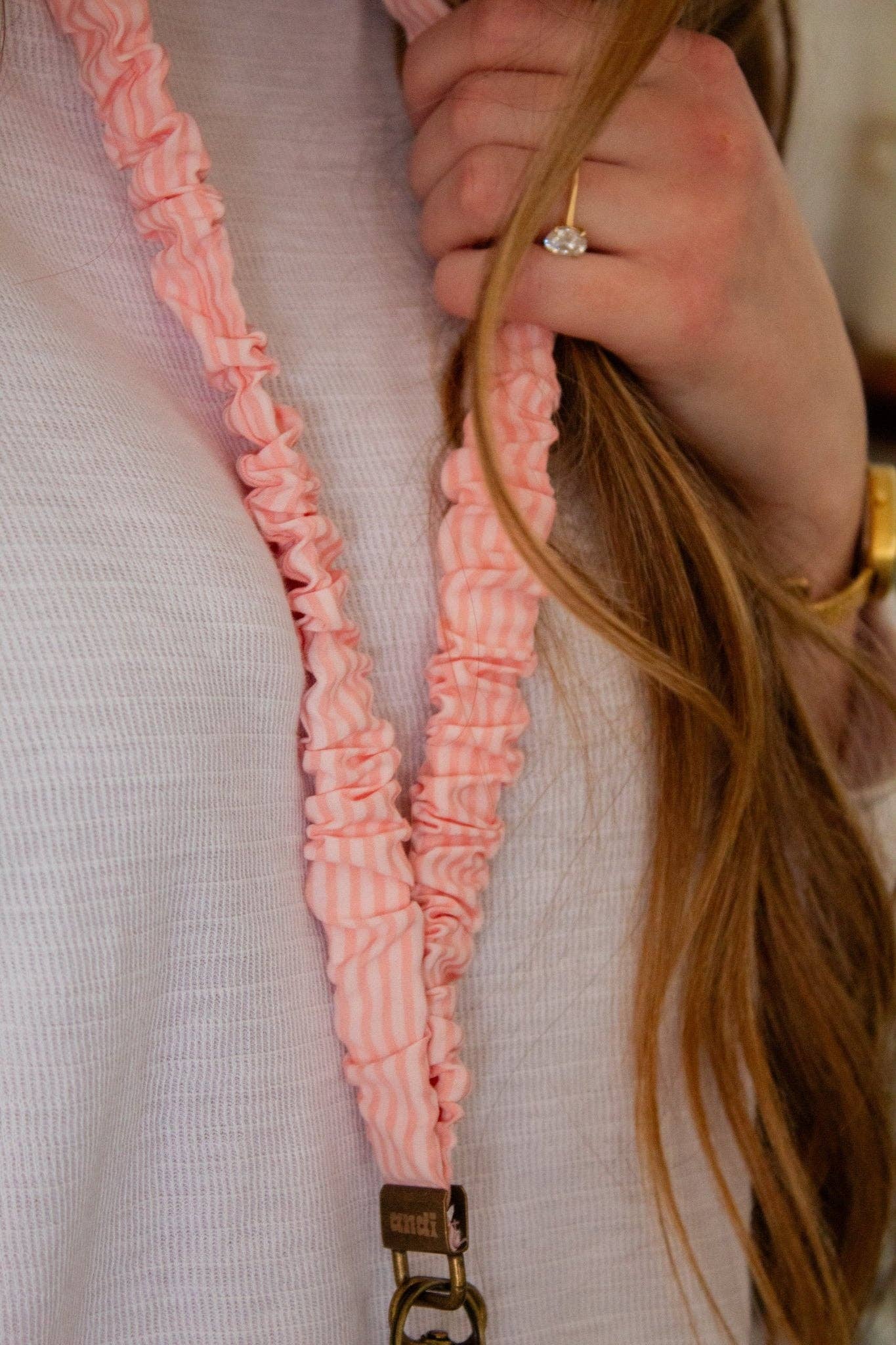 Andi Lovely Stripes Lanyard