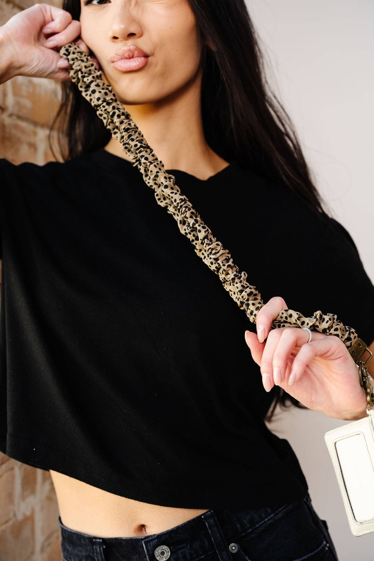Andi Jungle Cat Leopard Lanyard