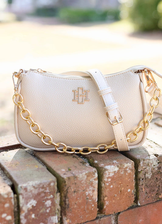 Caroline Hill Joan Crossbody Pearl