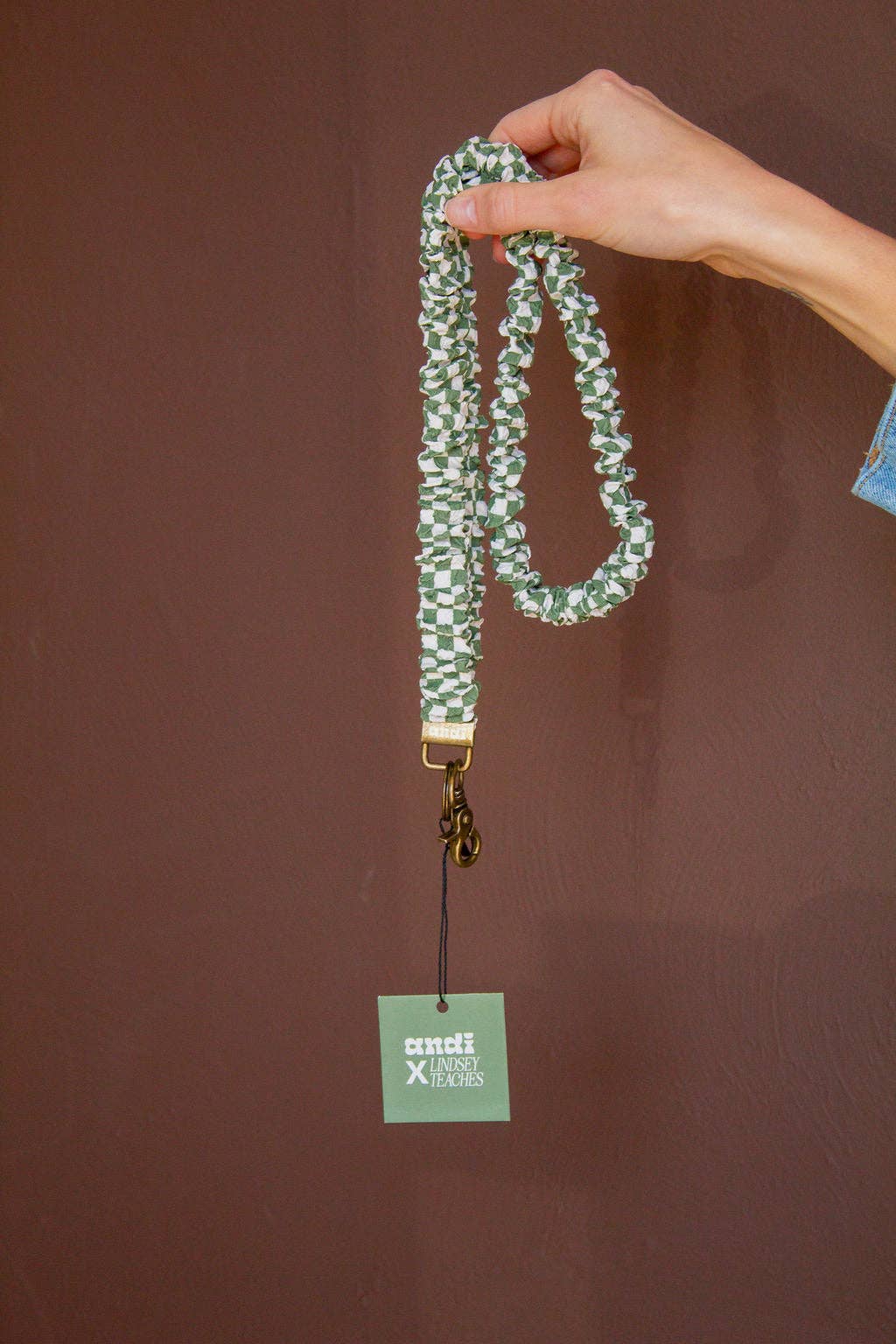 Andi Lindsey Checked Lanyard
