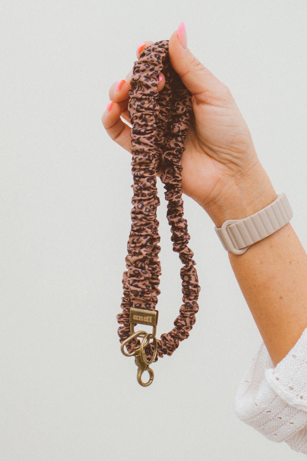Andi Spotted Leopard Lanyard
