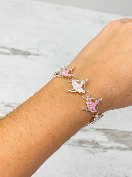 Magnetic Enamel Bracelet - Ballerina