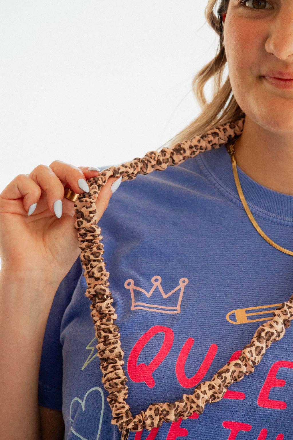 Andi Bold & Fearless Cheetah Print Leopard Lanyard