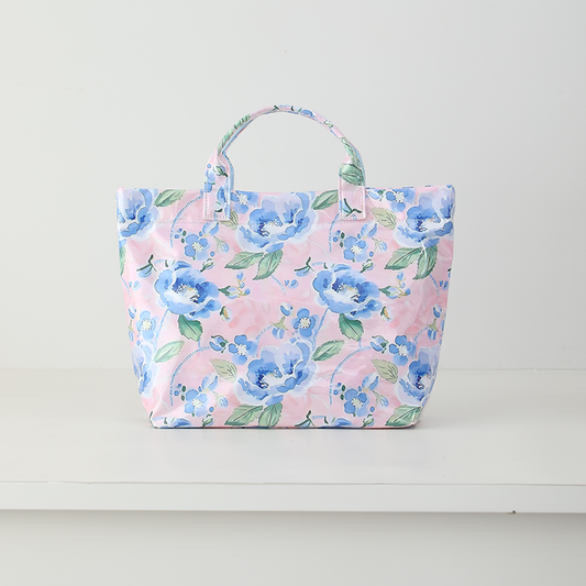 Waterproof Tote Bag PVC Beach Bag Bluebell Voyage