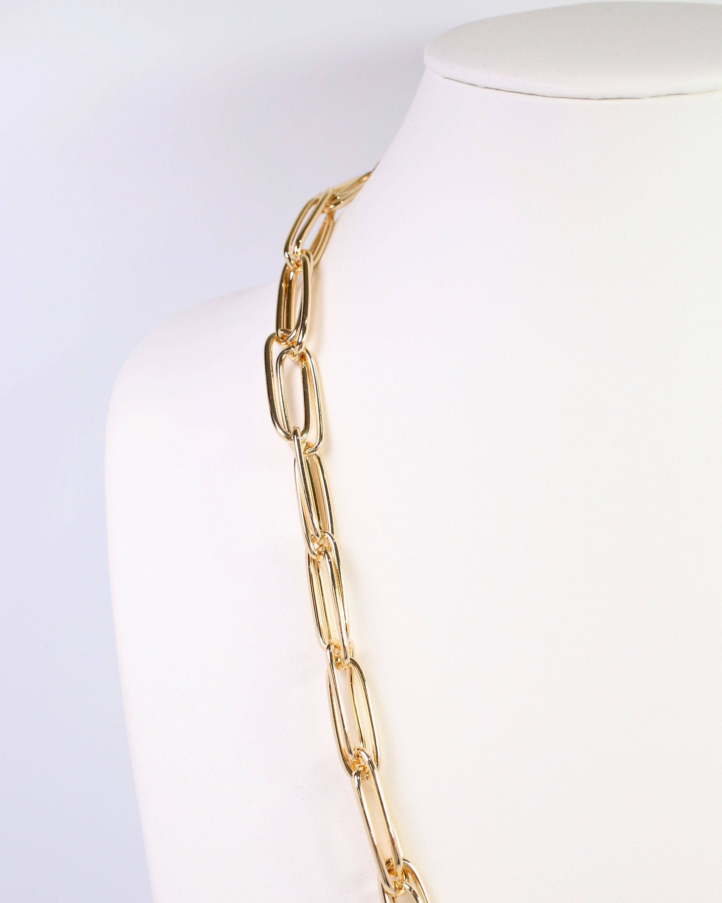 Mandan Infinity Chain Necklace Gold