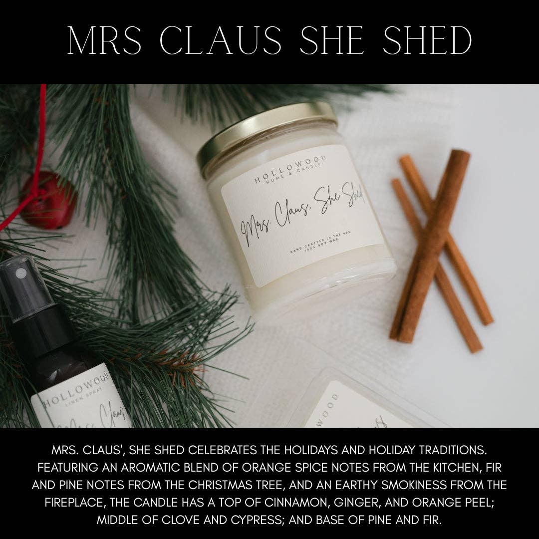 MRS. CLAUS SHE SHED | HOLIDAY |  WAX MELT