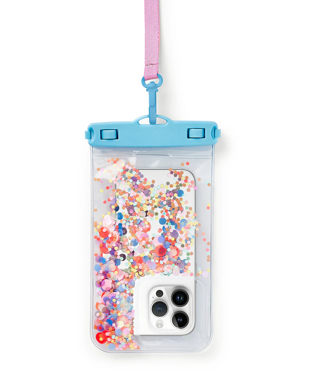 Packed Party Bring on the Fun Confetti Waterproof Protective Phone Holder