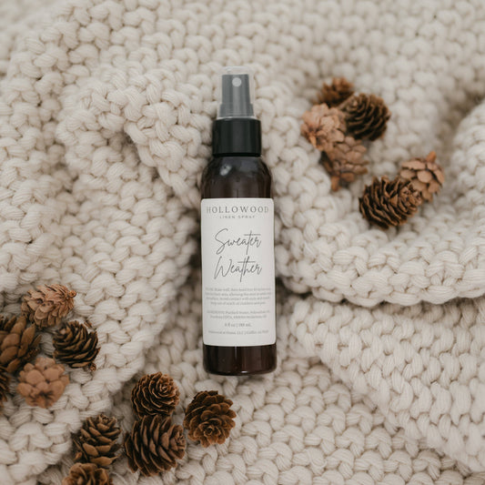 Hollowood Sweater Weather Linen Spray 4 oz
