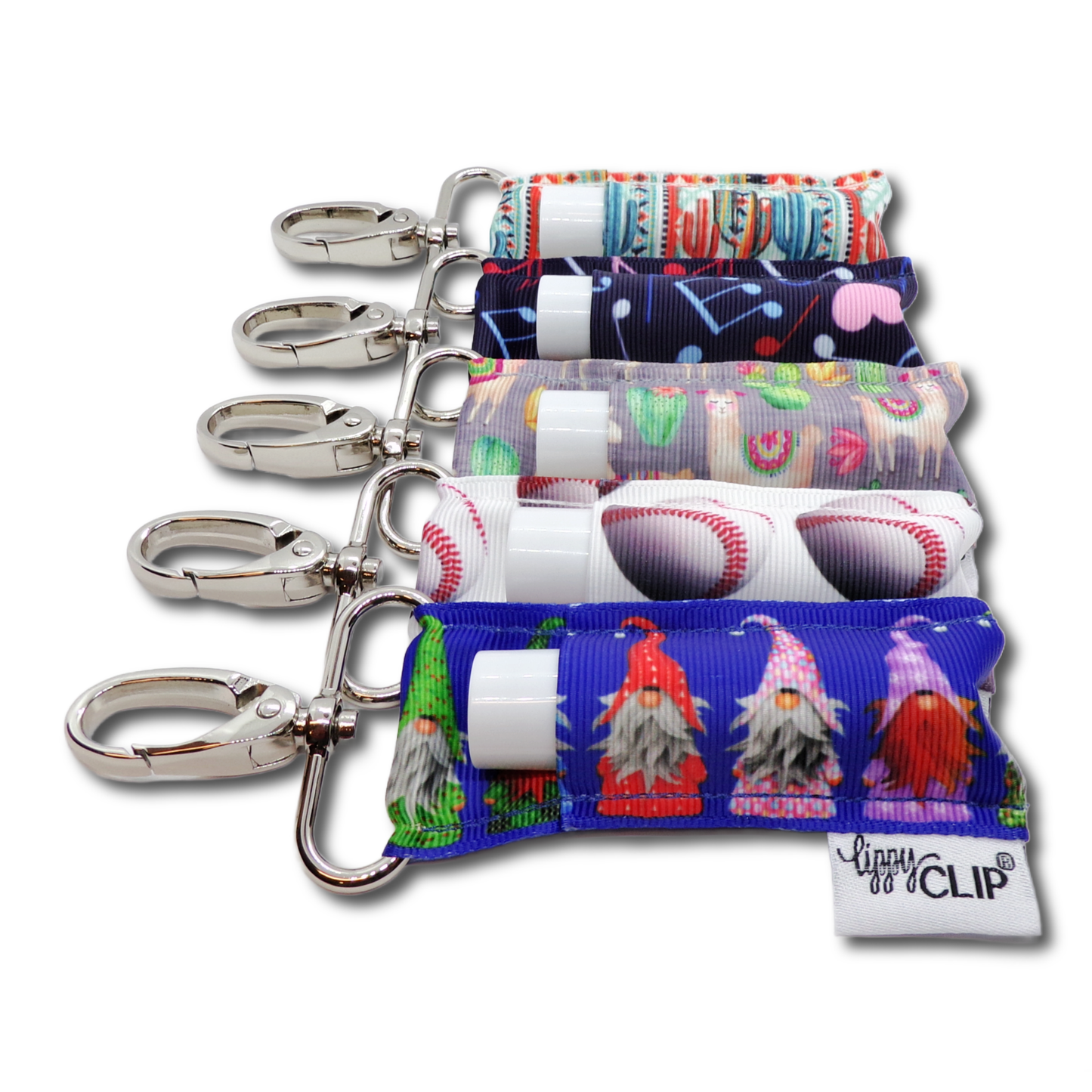 Baseballs LippyClip® Lip Balm Holder for Chapstick