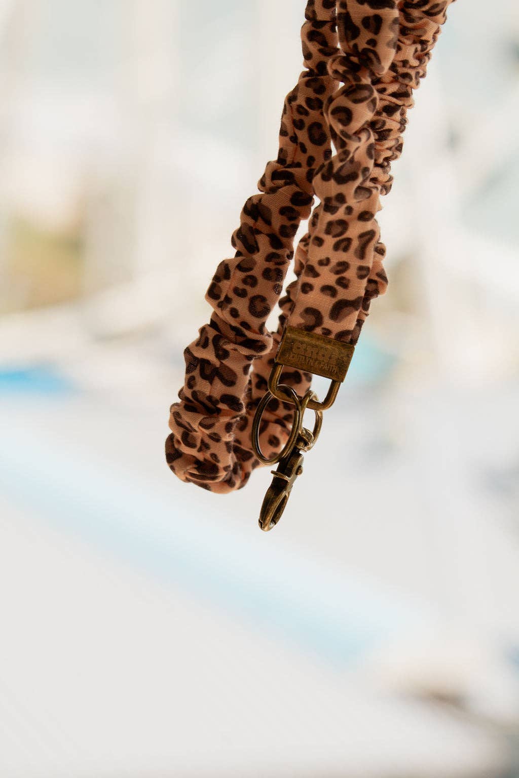 Andi Bold & Fearless Cheetah Print Leopard Lanyard