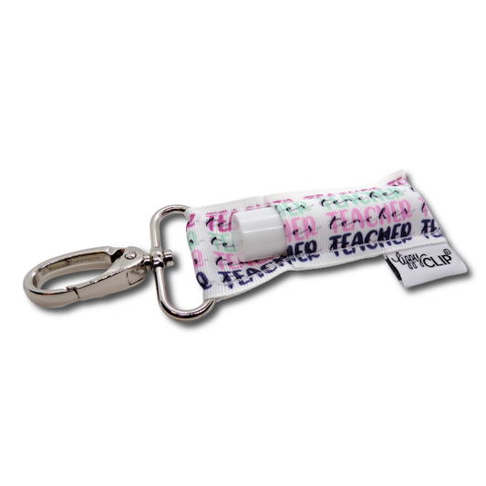 Teacher LippyClip® Lip Balm Holder for Chapstick