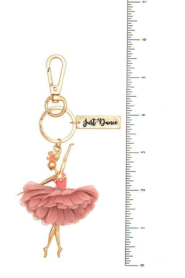 Ballerina Keychain