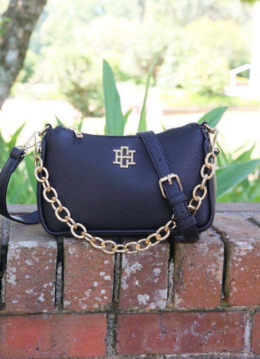 Caroline Hill Joan Crossbody Black