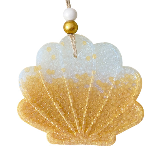 Beaded Seashell Funky Freshies - Sweet Elegance