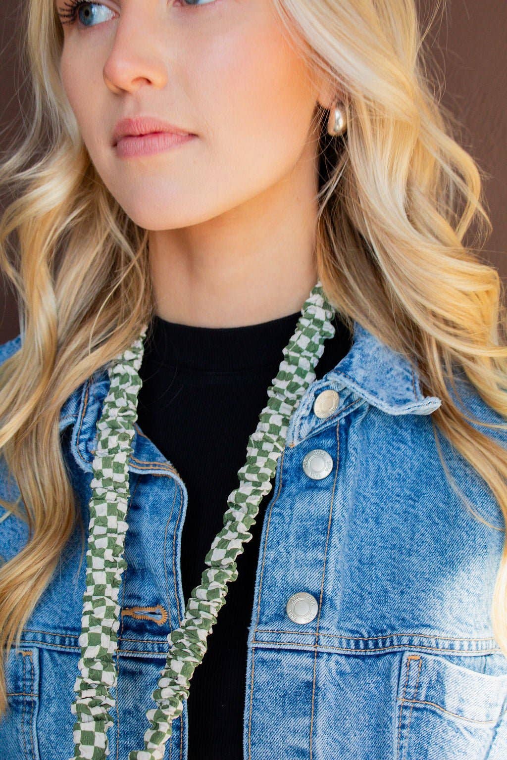 Andi Lindsey Checked Lanyard