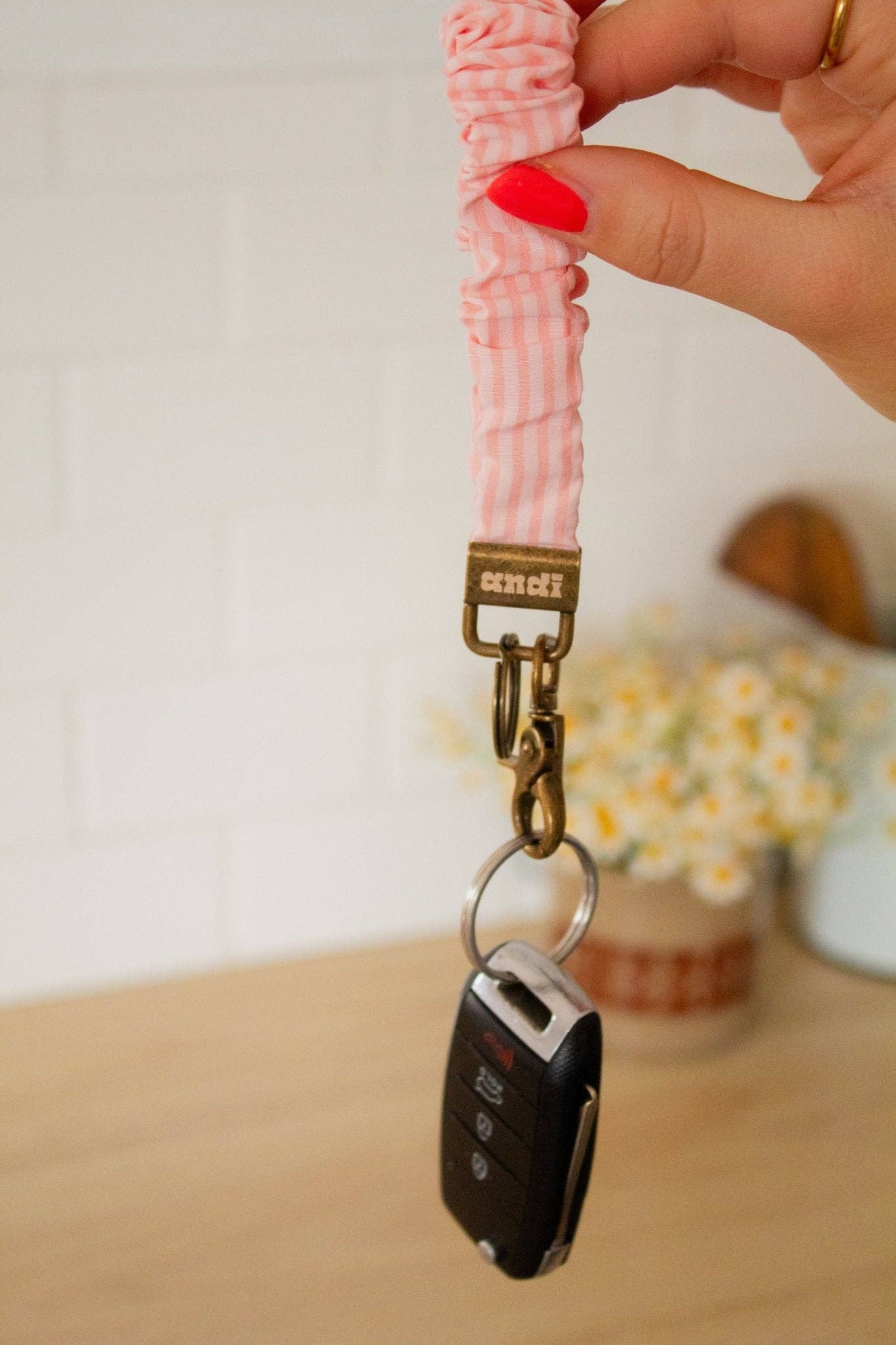 Andi Lovely Stripes Keychain