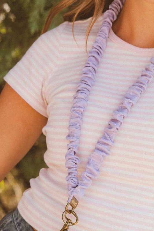 Andi Chunky Purple Lanyard: Light Purple