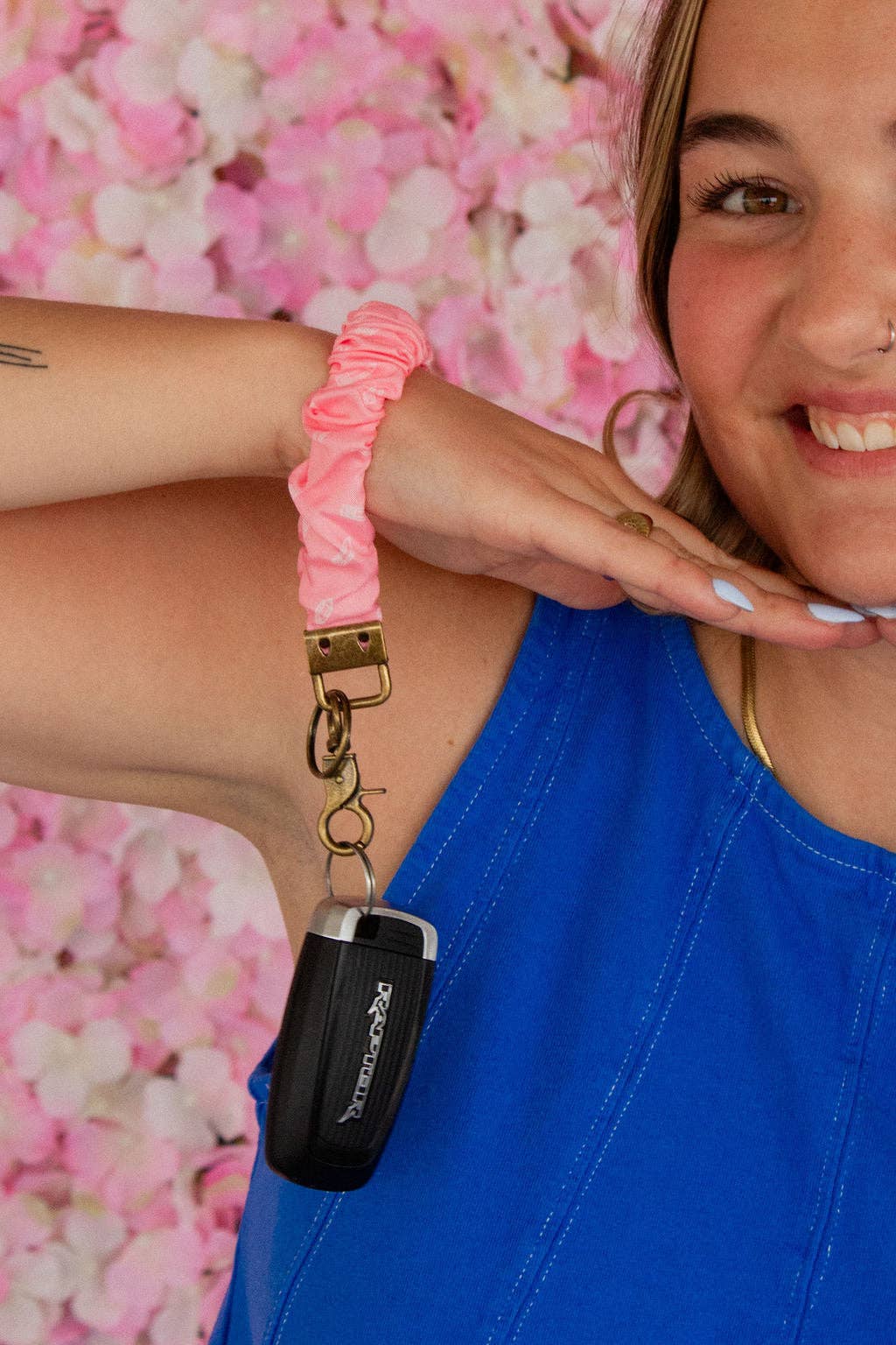 Andi Pink Fresh Page Keychain