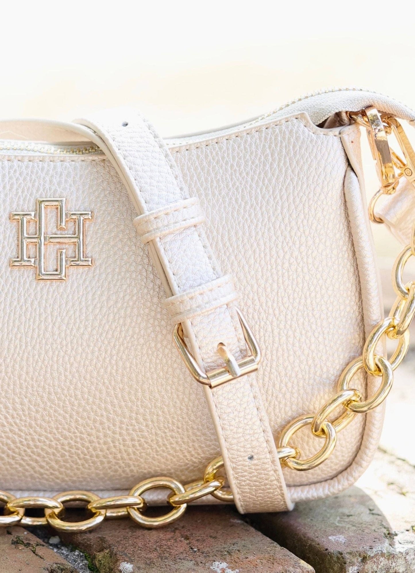 Caroline Hill Joan Crossbody Pearl