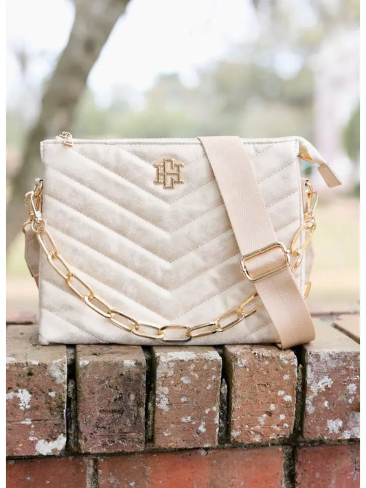 Ariana Crossbody Glimmer Champagne